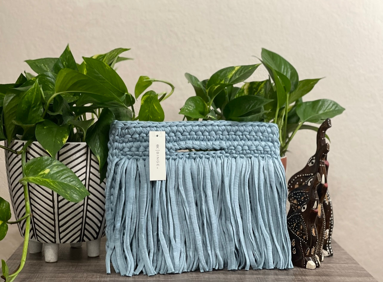 Sophia Eco Jersey Clutch